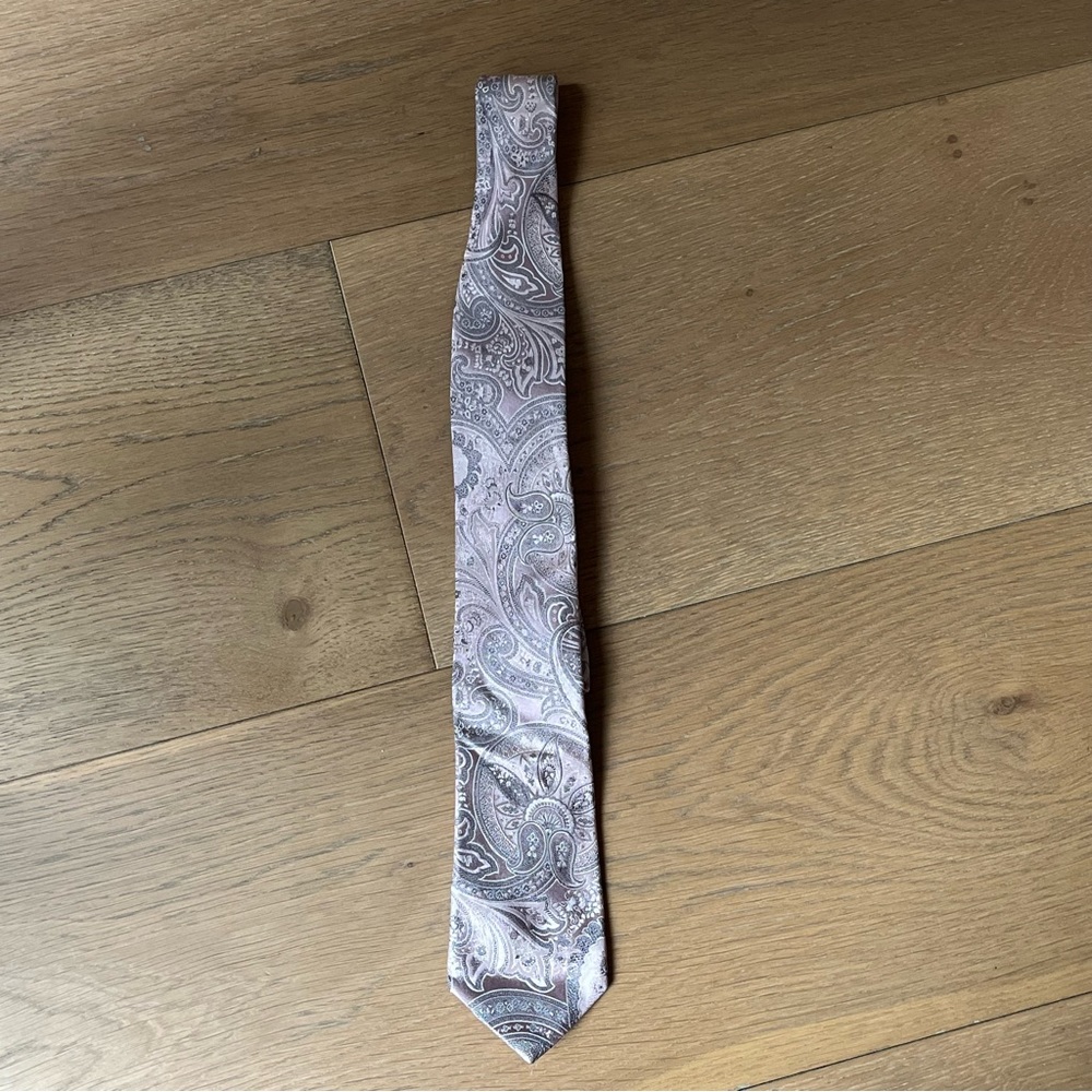 Michael Kors pink print tie